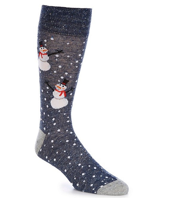 Cremieux Snowman Crew Dress Socks | Dillard's