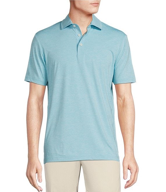Cremieux Blue Label Solid Performance Stretch Short Sleeve Polo Shirt ...