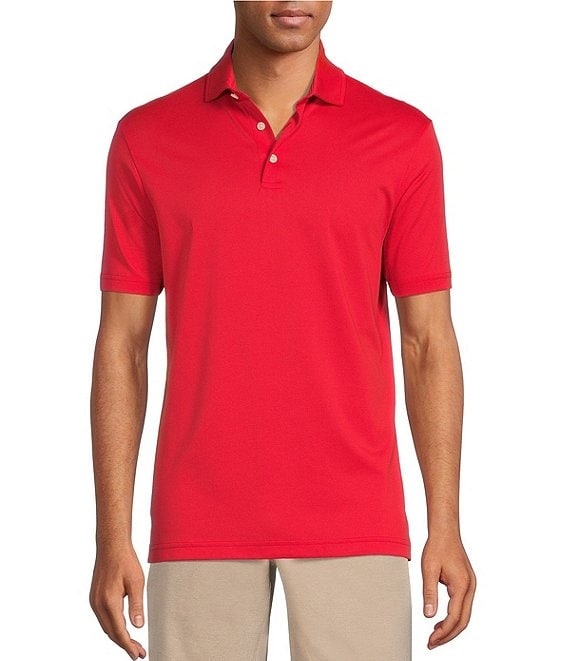 Cremieux Blue Label Solid Short Sleeve Performance Stretch Polo Shirt ...