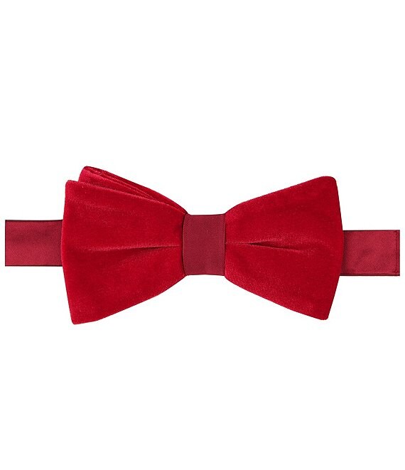 Cremieux Velvet Solid Bow Tie