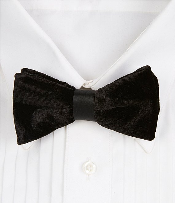 Cremieux Velvet Solid Bow Tie | Dillard's