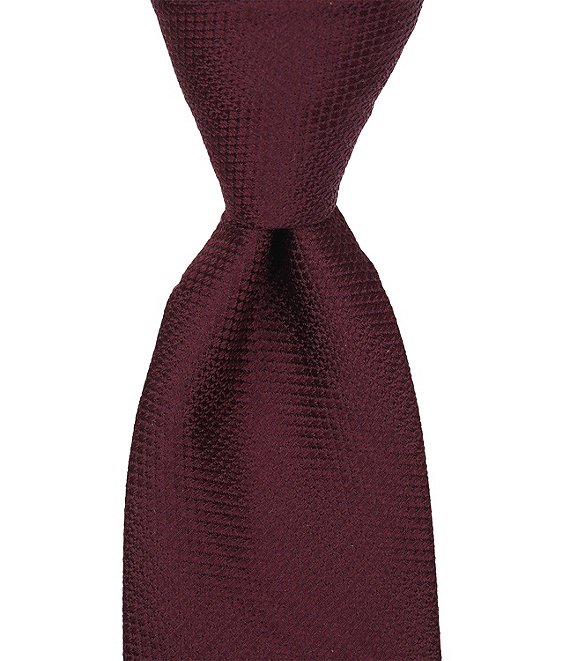 Cremieux Woven Texture Solid Traditional Silk Tie