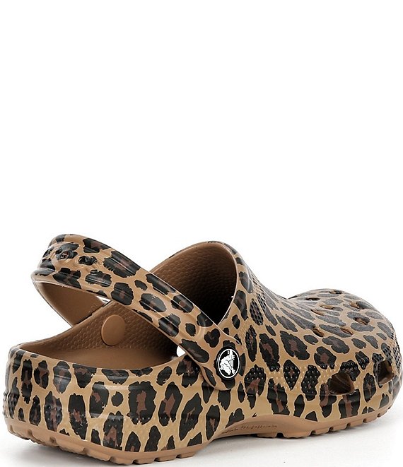 Crocs Women's Classic Leopard Print Clogs | Dillard's