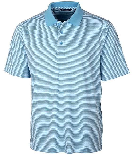 Cutter & Buck Big & Tall Forge Polo Tonal Stripe Performance