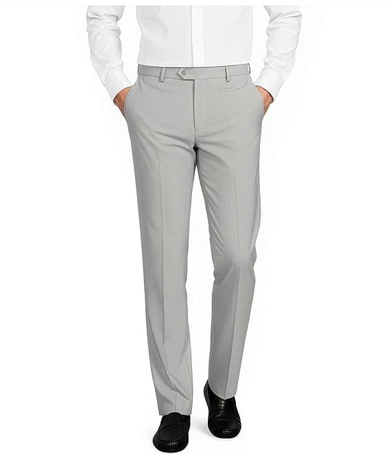 Daniel Cremieux Signature Label Flat Front Classic Fit Solid Pants