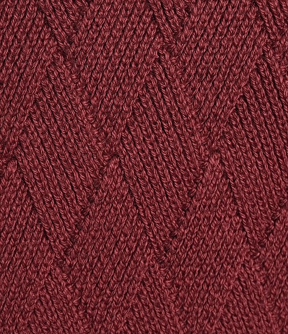 Daniel Cremieux Signature Label Supima Diamond Pattern Sweater