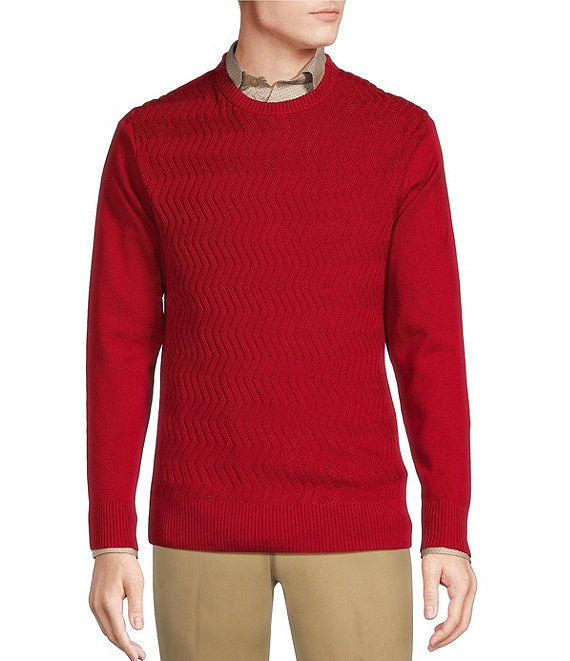 Daniel Cremieux Signature Label Supima Cable Knit Sweater | Dillard's
