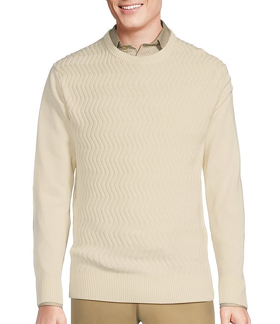 Daniel Cremieux Signature Label Supima Cable Knit Sweater | Dillard's