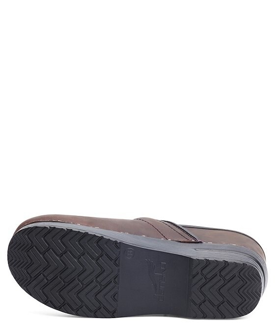 Dansko Professional Oiled Leather Slip-On Clogs | Dillard's