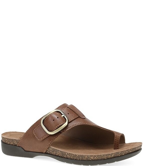 Dansko Rylee Leather Toe Loop Sandals | Dillard display picture 1