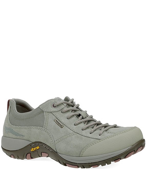 Dansko Women's Paisley Waterproof Suede Lace Up Sneakers