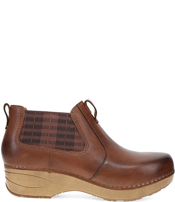 Dansko XP 2.0 Clog Leather Booties | Dillard's