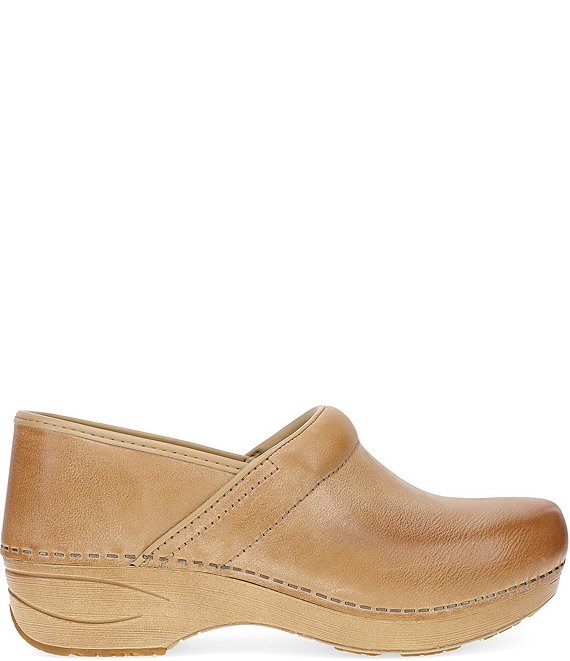 Dansko XP 2.0 Distressed Leather Clogs | Dillard's