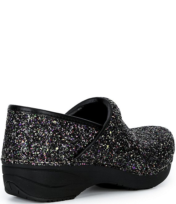 Dansko XP 2.0 Glitter Leather Clogs | Dillard's