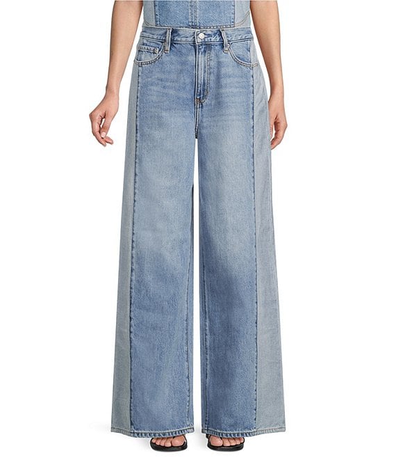 Daze The Wanderer Baggy Two Tone Jeans
