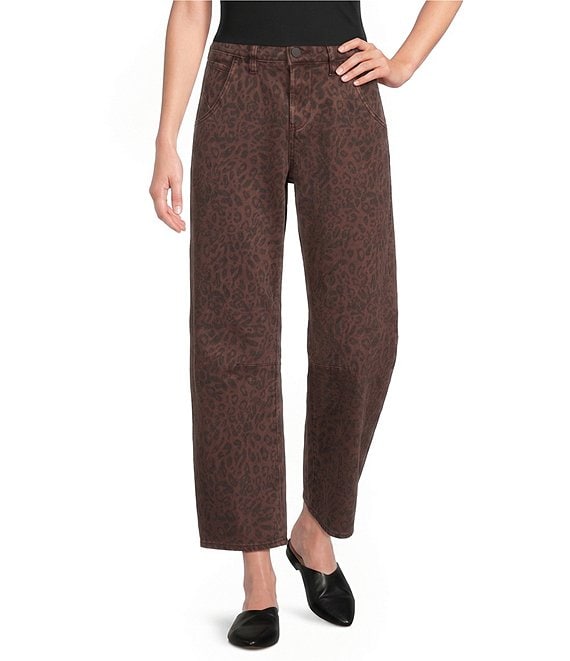 Dear John Twill Lasso Barrel Leg Crop Length Jeans