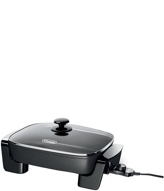 DeLonghi Electric Skillet with Tempered Glass Lid - 7811377
