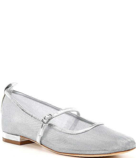 Mary Jane Mesh Flats