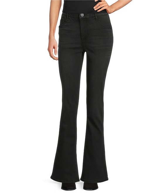 Democracy Petite Size #double;Ab#double;solution® Itty Bitty Stretch Denim High Rise Boot Leg Jeans