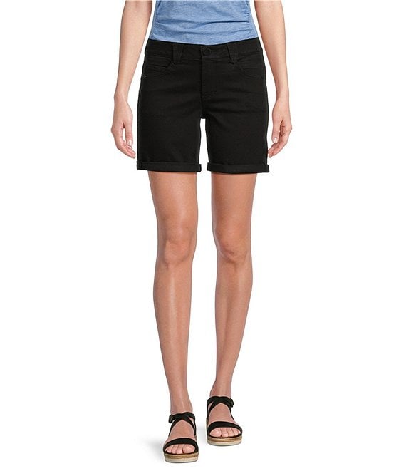 Democracy #double;Ab#double;solution® Straight Leg Cuffed Denim Shorts