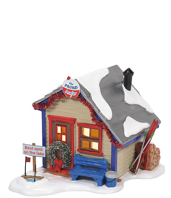 Department 56 Original Snow Village Collection The Proud Angler