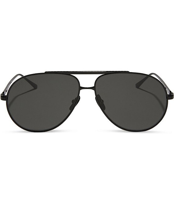 DIFF x Jessie James Decker Silver Round Aviator Sunglasses Purple Gradient Lens Jessie James Decker Destiny Sunglasses | Gold & Dusk | DIFF  main image 2