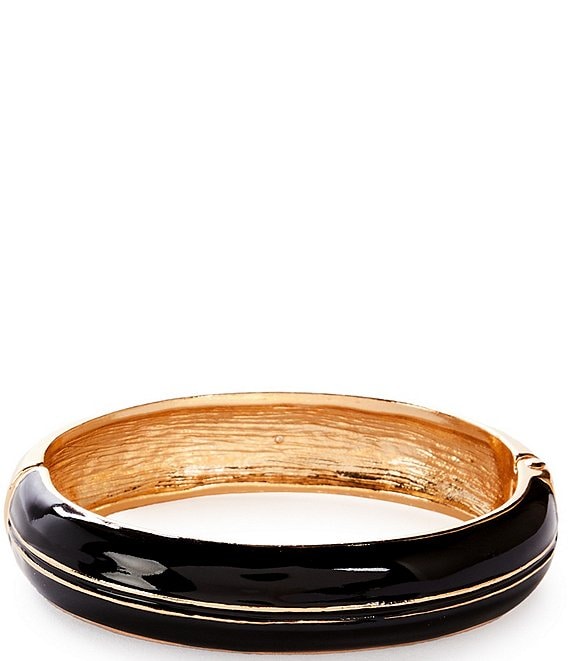 Dillard's Enamel Wide Hinge Bracelet