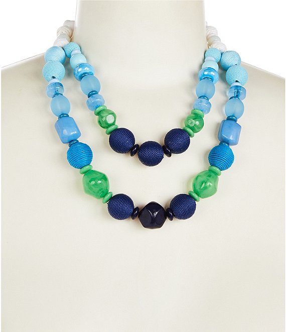 Dillard's Laguna Beaded Statement Necklace
