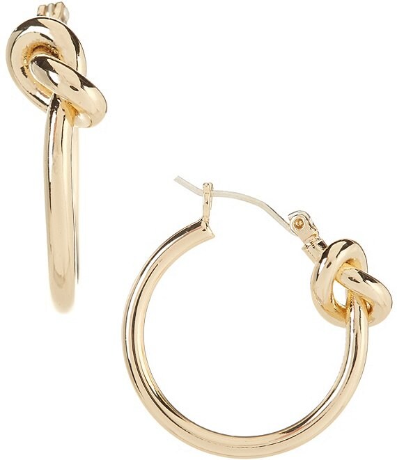 Dillards gold on sale hoop earrings