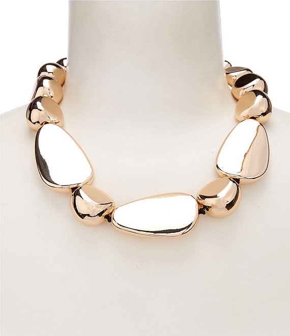 Dillard's Organic Large Ccb Statement Collar Necklace