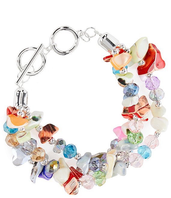 Dillard's Shells And Beads Line Bracelet