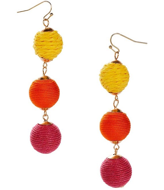 Dillard's Sienne Beaded Drop Earrings