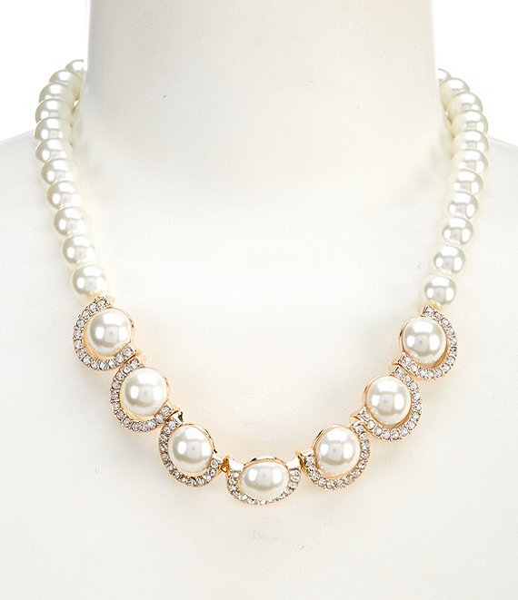 Dillards pearl clearance necklace