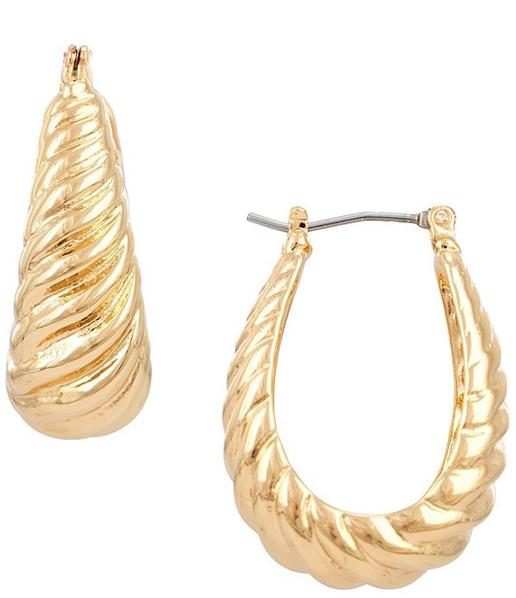 Dillard's Twisted Hoop Earrings