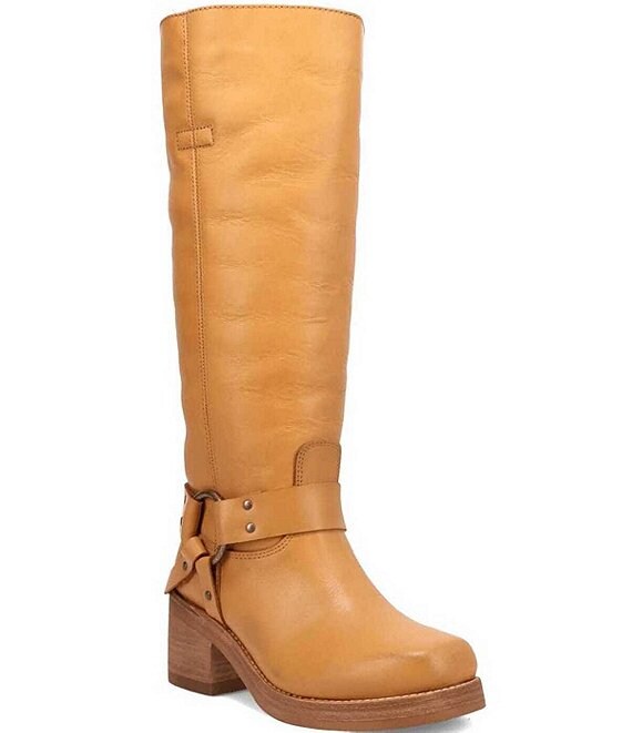 Dingo Casbah Leather O-Ring Harness Hardware Tall Boots