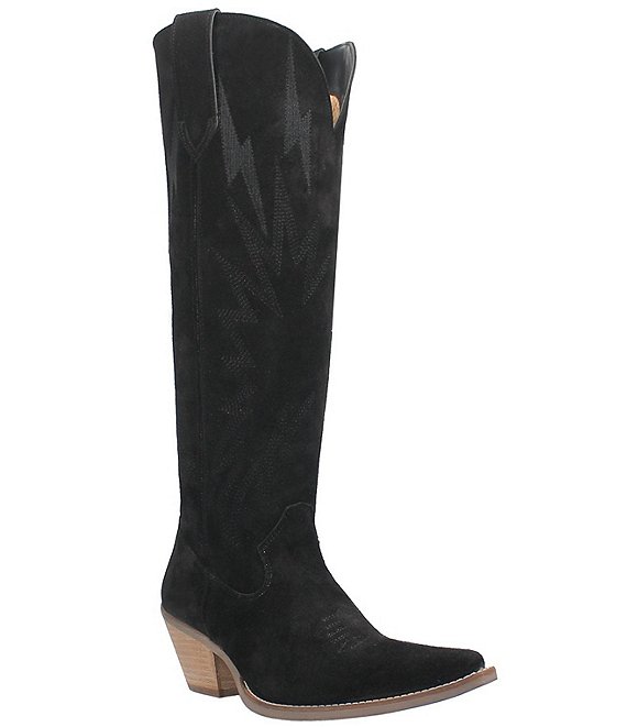 Dingo Women's Thunder Road Suede Tall Western Boots