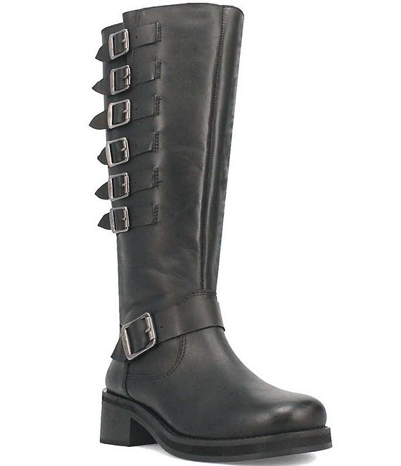 Dingo Wild N Free Leather Moto Boots | Dillard's