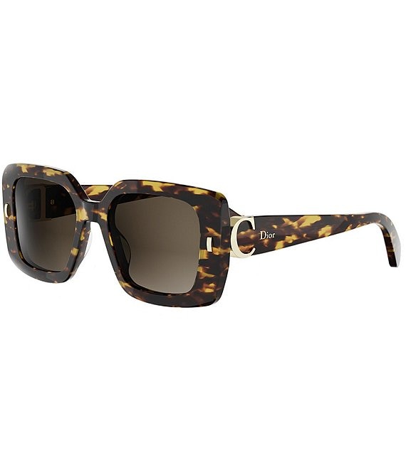 Dior Women's Dior Initials S2I 53mm Oversized Square Sunglasses