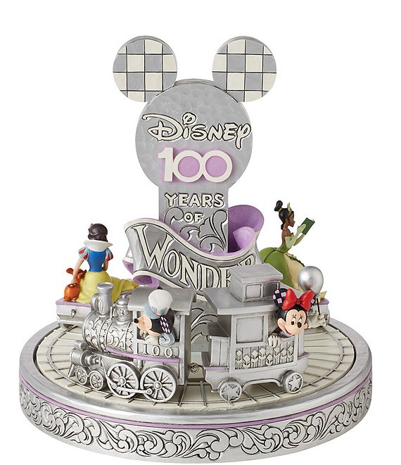 Disney Traditions by Jim Shore Disney 100 Years of Wonder All Aboard the  Centennial Limited Edition Train, 6-Piece Set