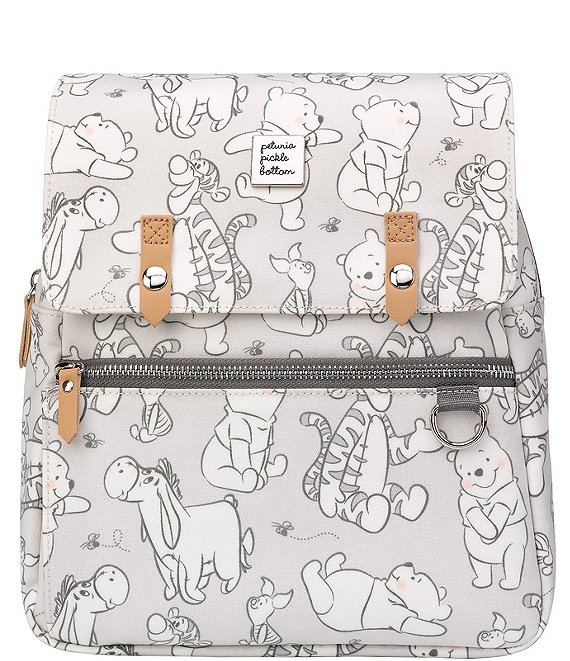 Color:Grey - Image 1 - Disney X Petunia Pickle Bottom Mini Meta Backpack - Playful Pooh