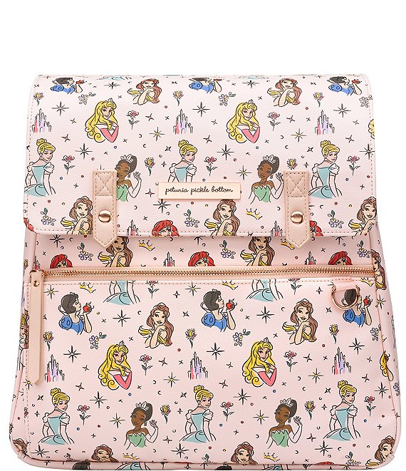 Color:Pink - Image 1 - Disney x Petunia Pickle Bottom Princess Parade Meta Backpack Diaper Bag