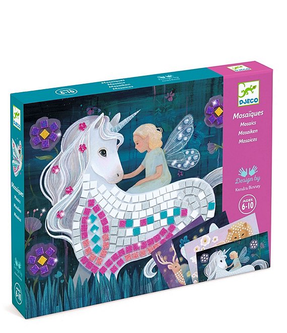  Djeco Workshops Stitching Cards 1001 Nights Kit, Card  Decorating Kit with Thread and Sequins : Toys & Games