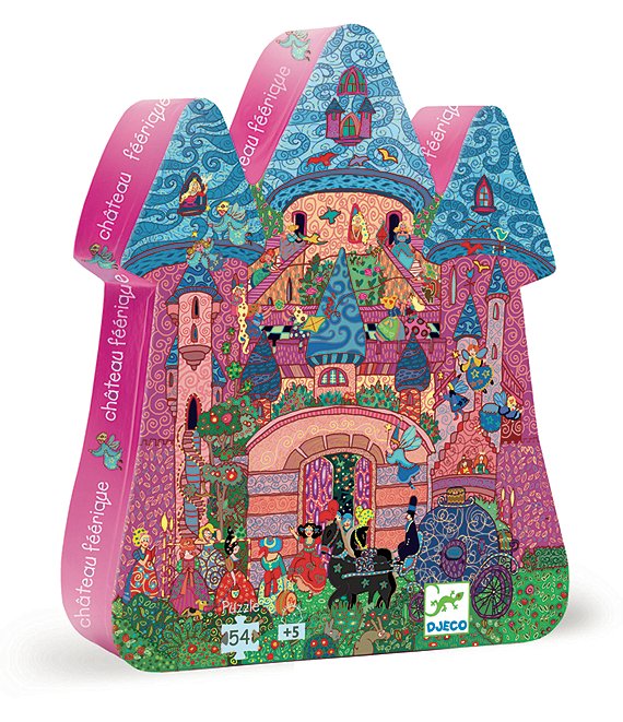 Djeco Fairy Castle Silhouette Puzzle