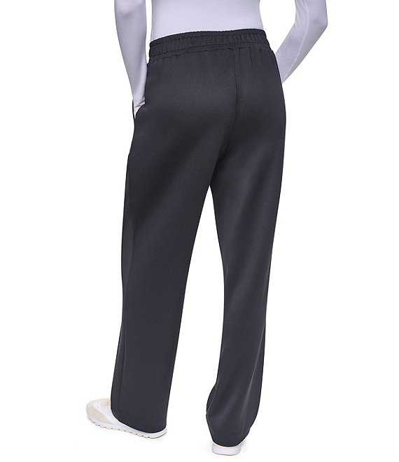 DKNY パンツ DKNY by Donna Karan Knit Elastic Waist Soft Scuba Full Length Pull