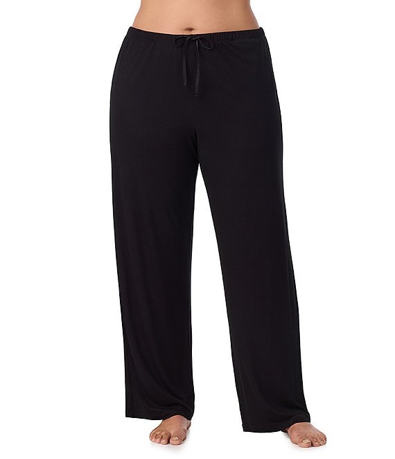 DKNY by Donna Karan Plus Solid Jersey Knit Coordinating Lounge Pants