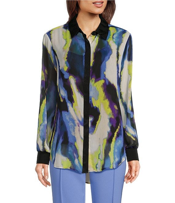 Brushstroke Tunic | Donna Karan