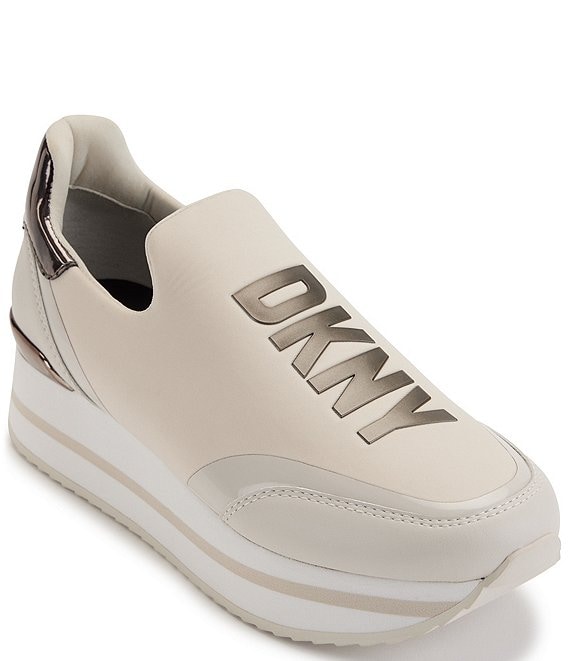 DKNY | Cosmos Wedge Sneakers | Black | Size 7 - Walmart.com