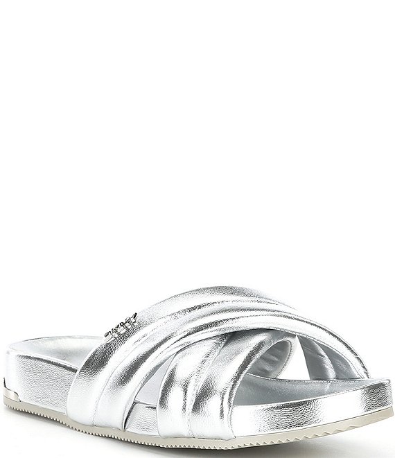 Shops dkny slip on sandals