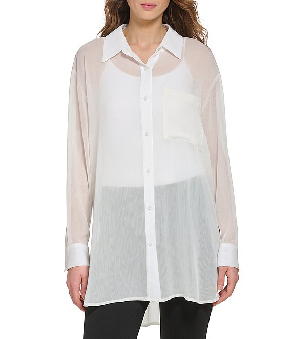 dkny long shirt