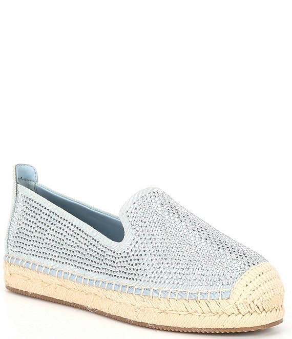 DKNY Mally Rhinestone Espadrille Flats | Dillard's